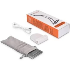 Kwmobile Schreibtischlampe LED, Standfuß, Dimmbar, USB, Faltbar, Mit Akku, Silber -Maul Shop 69391468cf43754a197232093fffaf3cb0c671bc schreibtischlampe kwmobile led