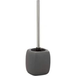 Wenko WC-Bürste Faro Grey, Grau, Bürstenhalter Aus Keramik