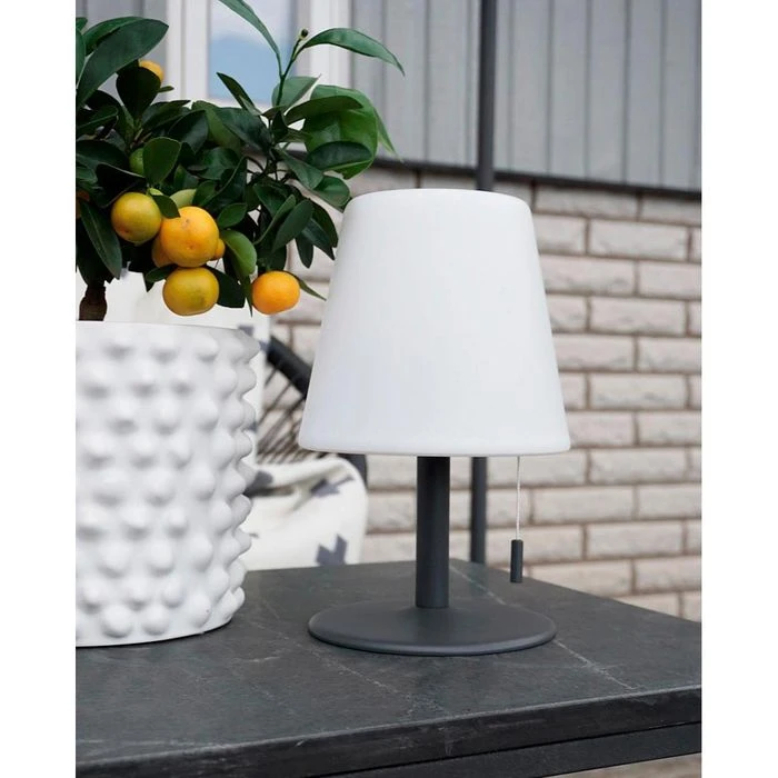 McShine Schreibtischlampe Kreta LED, IP44, Dimmbar, Mit Standfuß 4 McShine Schreibtischlampe Kreta LED, IP44, Dimmbar, Mit Standfuß – Bild 2