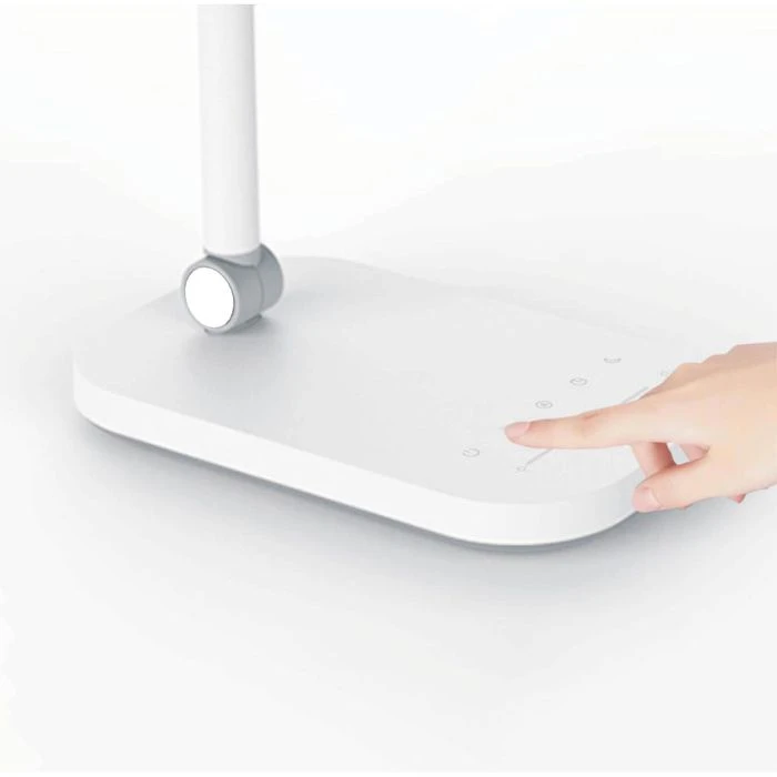 Unilux Schreibtischlampe Pureline LED, Standfuß, Dimmbar, Lichtsensor 4 Unilux Schreibtischlampe Pureline LED, Standfuß, Dimmbar, Lichtsensor – Bild 2