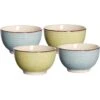 Ritzenhoff&Breker Müslischale Happy, Steinzeug, Blau / Grün, 14cm, Set, 4 Stück -Maul Shop 7338dd5338eca22deb3fa094fe91a0e95089ab5d mueslischale ritzenhoffundbreker happy