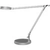 Unilux Schreibtischlampe Senza LED, Dimmbar, Silber, Standfuß -Maul Shop 760ba43367b114abfb8836c307d576ae93f5e22c schreibtischlampe unilux senza led