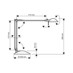 Maul Schreibtischlampe Maulbusiness LED, Silber, Mit Standfuß Und Tischklemme 7 Maul Schreibtischlampe Maulbusiness LED, Silber, Mit Standfuß Und Tischklemme -Maul Shop 83c64da3179f4cd0fb61b6d4cee545bed954f116 schreibtischlampe maul maulbusiness led