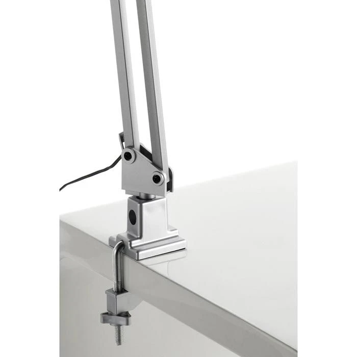 Alco Schreibtischlampe 962 LED, Silber, Mit Tischklemme 6 Alco Schreibtischlampe 962 LED, Silber, Mit Tischklemme – Bild 4