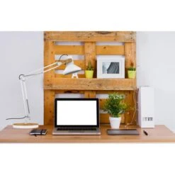 Unilux Schreibtischlampe Baya Bamboo, Mit Standfuß Und Tischklemme -Maul Shop 88c7626326f00841354774827bb716318e6e1a1d schreibtischlampe unilux baya bamboo