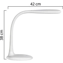 Unilux Schreibtischlampe Lucy LED, Standfuß, Dimmbar, USB, Weiß 11 Unilux Schreibtischlampe Lucy LED, Standfuß, Dimmbar, USB, Weiß -Maul Shop 89247a3155b5ecaa5117739b76ee3743f8adae59 schreibtischlampe unilux lucy led