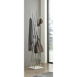 Haku-Möbel Garderobenständer 17300, Mit 14 Haken, Metall, Chrom 6 Haku-Möbel Garderobenständer 17300, Mit 14 Haken, Metall, Chrom -Maul Shop 8da936a56e48348f396205dead1232342c15cc94 garderobenstaender haku moebel 17300