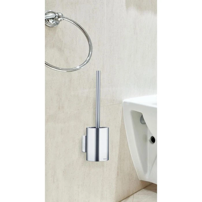 Blomus WC-Bürste Nexio, Silber, Bürstenhalter Aus Edelstahl, Zur Wandmontage 4 Blomus WC-Bürste Nexio, Silber, Bürstenhalter Aus Edelstahl, Zur Wandmontage – Bild 2