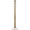 Umbra Garderobenständer Flapper, 320361-668, Mit 9 Klappbaren Haken, Holz, Natur / Weiß -Maul Shop 94d55ec4d474fc68aec716ce31bd2570c9b67583 garderobenstaender umbra flapper 320361 668