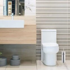 Relaxdays WC-Bürste Rund, Silber, Bürstenhalter Aus Edelstahl -Maul Shop 96a6b44131292c8a41229d7cd83d09f4f60c560a wc buerste relaxdays rund silber