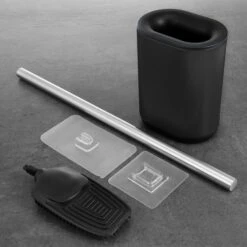 Bremermann WC-Bürste WC-Garnitur Barbena, Schwarz, Bürstenhalter Aus Edelstahl, Zur Wandmontage 16 Bremermann WC-Bürste WC-Garnitur Barbena, Schwarz, Bürstenhalter Aus Edelstahl, Zur Wandmontage -Maul Shop 9dab30ca5942f8bf7bb58147183af0b65ce5bbac wc buerste bremermann wc garnitur barbena schwarz