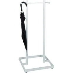 Haku-Möbel Garderobenständer 88381, Mit 8 Haken, Metall, Weiß -Maul Shop 9e5dc073591b8927ba88eebe5ccd4ad838f32e6c garderobenstaender haku moebel 88381