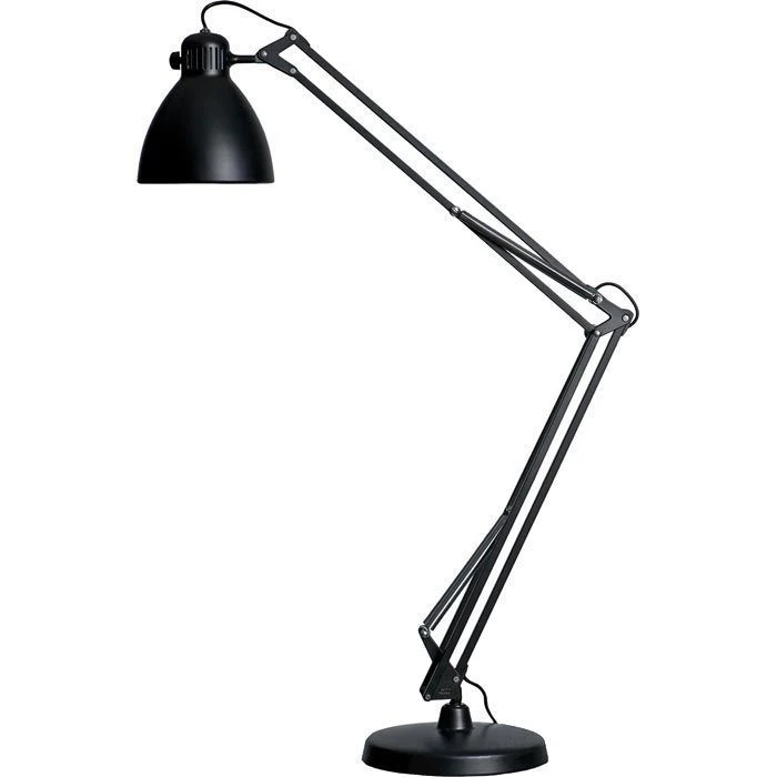 Luxo L-1 Schreibtischlampe Schwarz Standfuß 3 Luxo L-1 Schreibtischlampe Schwarz Standfuß