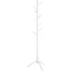 Vasagle Garderobenständer RCR04WT, Mit 8 Haken, Holz, Weiß -Maul Shop a81cf2e5a32201ea9353a58df47aab87d9791531 garderobenstaender vasagle rcr04wt
