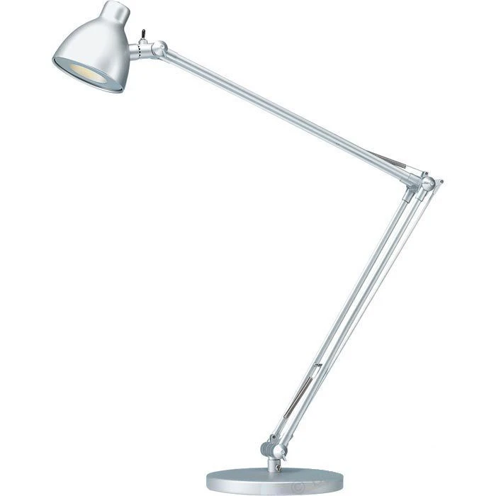 Hansa LED Valencia Schreibtischlampe Silber 3 Hansa LED Valencia Schreibtischlampe Silber