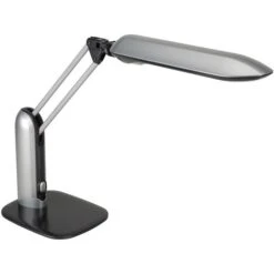 Eschenbach Schreibtischlampe Pure VisionLED, Silber, Mit Standfuß