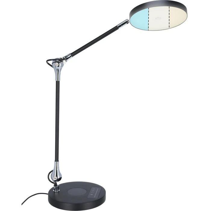 Paulmann Schreibtischlampe Numis Qi, Dimmbar, QI-Ladegerät, Standfuß 3 Paulmann Schreibtischlampe Numis Qi, Dimmbar, QI-Ladegerät, Standfuß