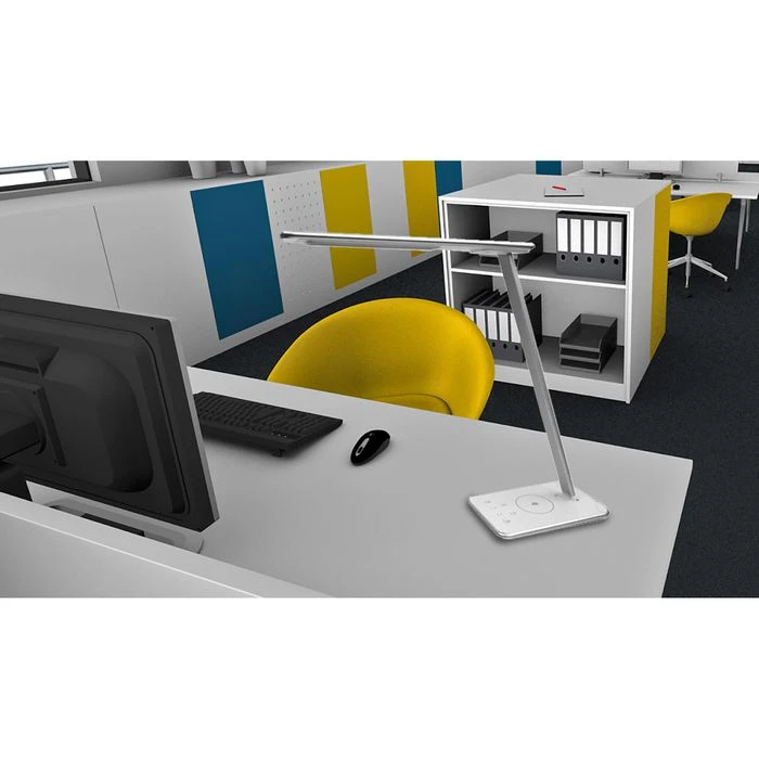 Unilux Schreibtischlampe Jazz LED, Dimmbar, USBm, QI-Ladegerät, Mit Standfuß 8 Unilux Schreibtischlampe Jazz LED, Dimmbar, USBm, QI-Ladegerät, Mit Standfuß – Bild 6