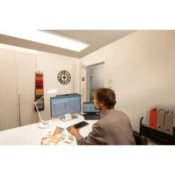 LEDVANCE Schreibtischlampe Panan Desk LED, Dimmbar, App-fähig, Standfuß -Maul Shop ba5056a26b253336e28f3b9969b408dc707b4181 schreibtischlampe ledvance panan desk led
