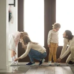 Relaxdays Garderobenständer 10024984, Mit 2 Ablagen & 4 Haken, Bambus, Natur / Weiß -Maul Shop bb11ea55c1c07727dd3176bdc0b63f3e308257cc garderobenstaender relaxdays 10024984