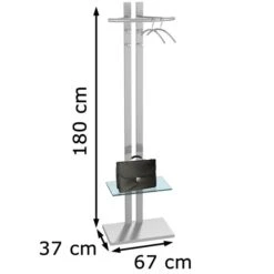 Kerkmann Garderobenständer G8, 6222, Mit 4 Haken, Metall, Alusilber 11 Kerkmann Garderobenständer G8, 6222, Mit 4 Haken, Metall, Alusilber -Maul Shop bc998d28a4de83f56285dad4af536d1f70c17632 garderobenstaender kerkmann g8 6222