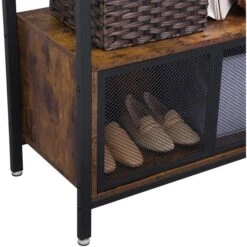 Vasagle Garderobenständer XHSR22BX, Vintage, Mit Schuhablage, Metall / Holz, Schwarz / Braun 9 Vasagle Garderobenständer XHSR22BX, Vintage, Mit Schuhablage, Metall / Holz, Schwarz / Braun -Maul Shop c2e8526e1e09fd07ea5566adabfb8fdef3cf1eea garderobenstaender vasagle xhsr22bx vintage