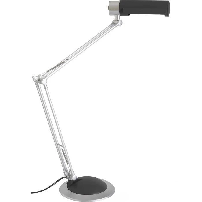 Alco 988 Schreibtischlampe Silber Schwarz 3 Alco 988 Schreibtischlampe Silber Schwarz