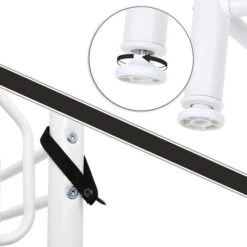 Songmics Garderobenständer HSR04W, Mit 18 Haken, Metall, Weiß 10 Songmics Garderobenständer HSR04W, Mit 18 Haken, Metall, Weiß -Maul Shop c9bd39f9550d2c00287c8d86b52936b3fc5936a1 garderobenstaender songmics hsr04w