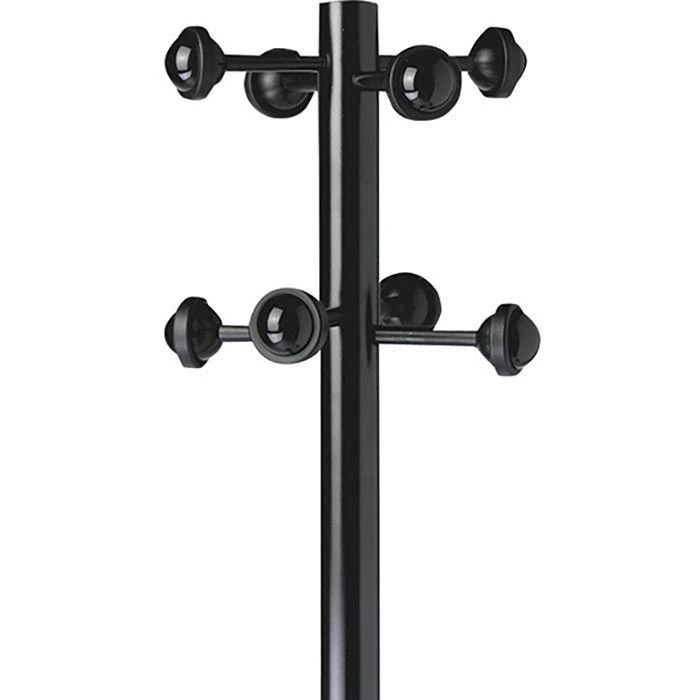 Unilux Garderobenständer Accueil 100340694, Mit 8 Haken, 175 X 34cm (HxØ), Metall, Schwarz 5 Unilux Garderobenständer Accueil 100340694, Mit 8 Haken, 175 X 34cm (HxØ), Metall, Schwarz – Bild 3