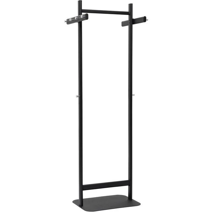 Maul Garderobenständer MAULsalsa, 94078, Mit 8 Haken, Metall, Schwarz 3 Maul Garderobenständer MAULsalsa, 94078, Mit 8 Haken, Metall, Schwarz