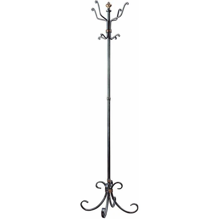 Haku-Möbel Garderobenständer 88783, Mit 8 Haken, Metall, Anthrazit 3 Haku-Möbel Garderobenständer 88783, Mit 8 Haken, Metall, Anthrazit