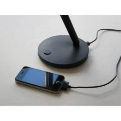 Unilux Schreibtischlampe Jack LED, Dimmbar, Schwarz, USB, Standfuß -Maul Shop cf94d7ce8ac0625e237cb475fc5b769a9b973c65 schreibtischlampe unilux jack led