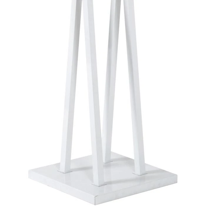 Haku-Möbel Garderobenständer 20307, Mit 12 Haken, Metall, Weiß 6 Haku-Möbel Garderobenständer 20307, Mit 12 Haken, Metall, Weiß – Bild 4