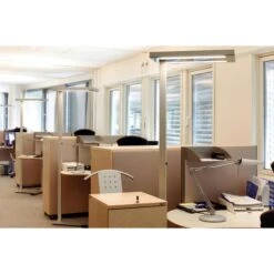 Luxo Schreibtischlampe Air T80 LED, Dimmbar, Aluminiumgrau, Mit Tischklemme -Maul Shop d8bac2cad4e9b1af54757d22a4889c2b6b3f056d schreibtischlampe luxo air t80 led