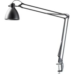 Luxo L-1 Schreibtischlampe LED Grau Tischklemme