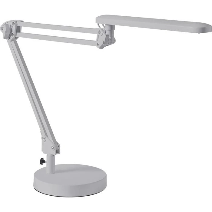 Alco Schreibtischlampe 963 LED, Silber, Mit Standfuß 6 Alco Schreibtischlampe 963 LED, Silber, Mit Standfuß – Bild 4