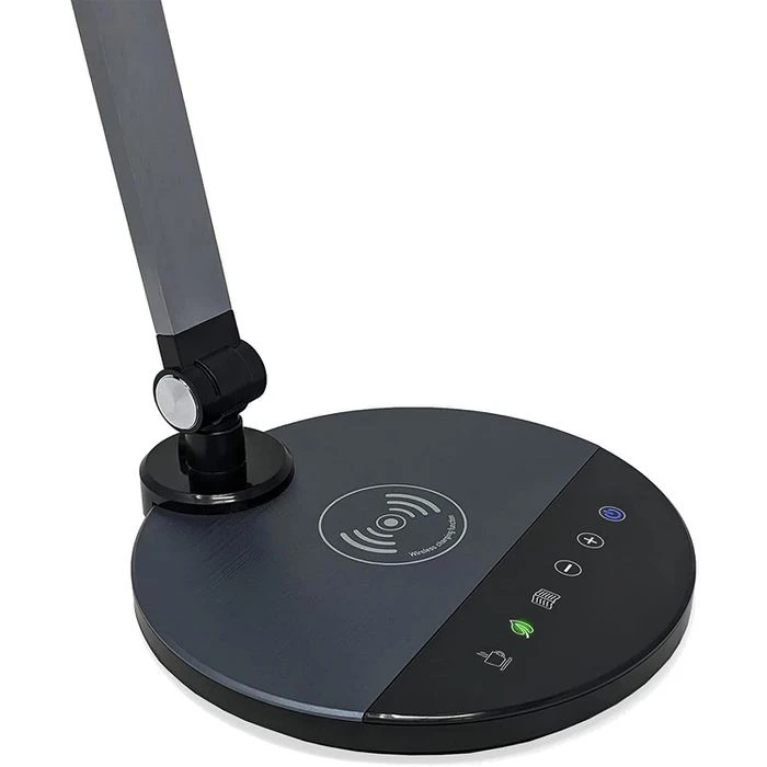 FeinTech Schreibtischlampe LTL00620 LED, Dimmbar, Qi-Ladegerät, Standfuß 4 FeinTech Schreibtischlampe LTL00620 LED, Dimmbar, Qi-Ladegerät, Standfuß – Bild 2