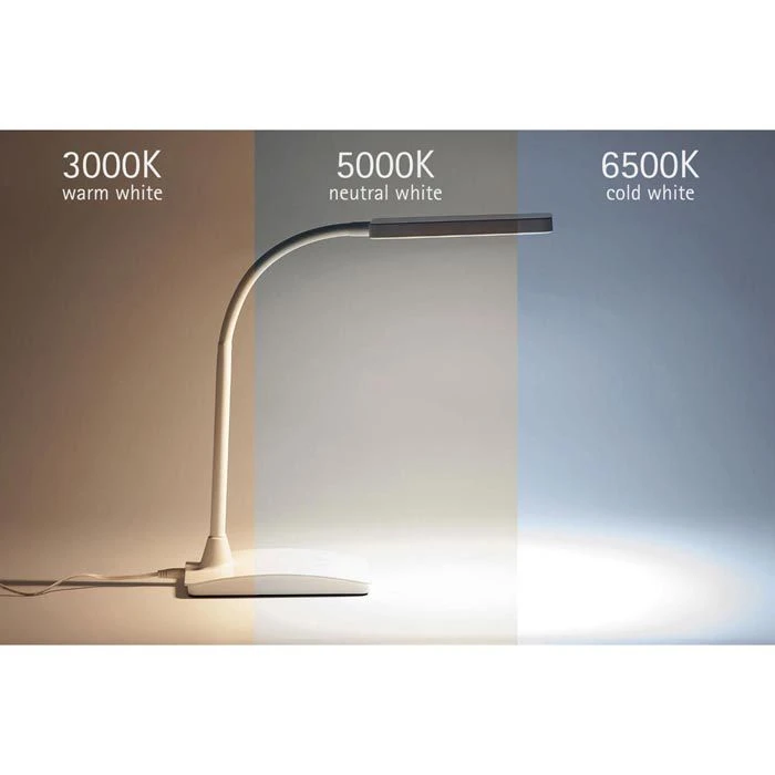 Maul Schreibtischlampe Maulpearly LED, Dimmbar, Weiß, Mit Standfuß 4 Maul Schreibtischlampe Maulpearly LED, Dimmbar, Weiß, Mit Standfuß – Bild 2