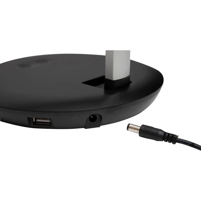 Maul Schreibtischlampe Maulrubia LED, Dimmbar, USB, Standfuß, Silber 10 Maul Schreibtischlampe Maulrubia LED, Dimmbar, USB, Standfuß, Silber – Bild 8