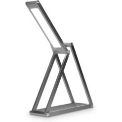 Kwmobile Schreibtischlampe LED, Standfuß, Dimmbar, USB, Faltbar, Mit Akku, Silber -Maul Shop e7c208391a392e76165ce4e24b6ea40d2143c65a schreibtischlampe kwmobile led