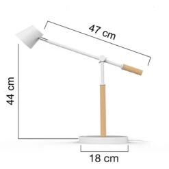 Unilux Schreibtischlampe Vicky LED, Dimmbar, USB, Holz, Mit Standfuß -Maul Shop ee0256e4a88734aa27195d809cf7df194b2d1a13 schreibtischlampe unilux vicky led
