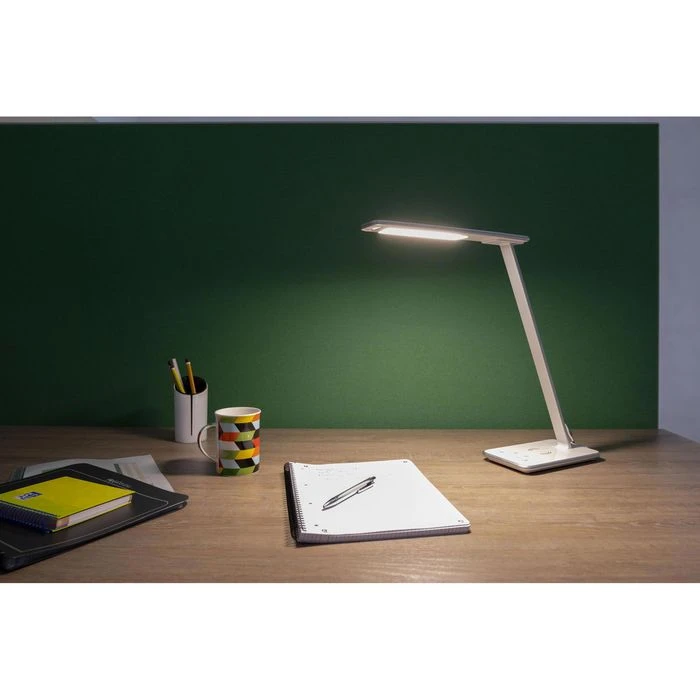 Unilux Schreibtischlampe Jazz LED, Dimmbar, USBm, QI-Ladegerät, Mit Standfuß 10 Unilux Schreibtischlampe Jazz LED, Dimmbar, USBm, QI-Ladegerät, Mit Standfuß – Bild 8