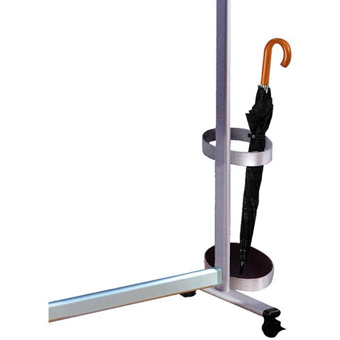 Kerkmann Garderobenständer Multiline, 6758, Mit Rollen, Metall, Silber 6 Kerkmann Garderobenständer Multiline, 6758, Mit Rollen, Metall, Silber – Bild 4