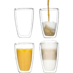 Böttcher-AG Kaffeegläser Latte Macchiato, Doppelwandig, 400ml, 2 Stück -Maul Shop f8f148bfcd5937be164cf04ae253514d460229de kaffeeglaeser boettcher ag latte macchiato