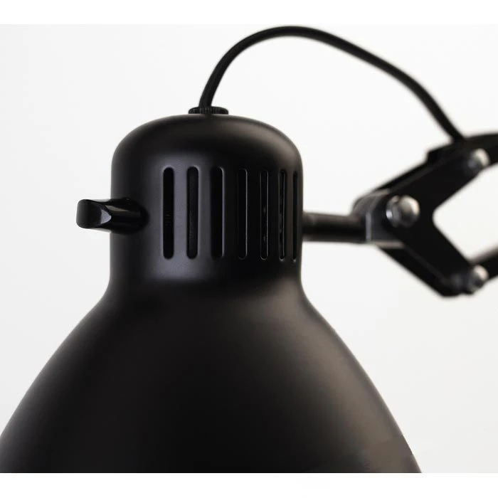 Luxo L-1 Schreibtischlampe Schwarz Tischklemme 6 Luxo L-1 Schreibtischlampe Schwarz Tischklemme – Bild 4