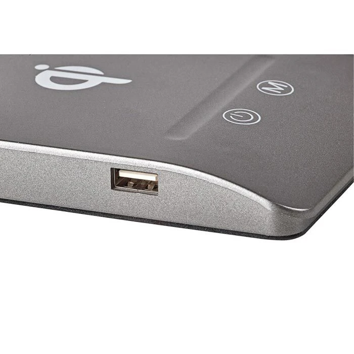 Maul Schreibtischlampe Maulstella LED, Standfuß, Dimmbar, USB, QI-Ladegerät 6 Maul Schreibtischlampe Maulstella LED, Standfuß, Dimmbar, USB, QI-Ladegerät – Bild 4