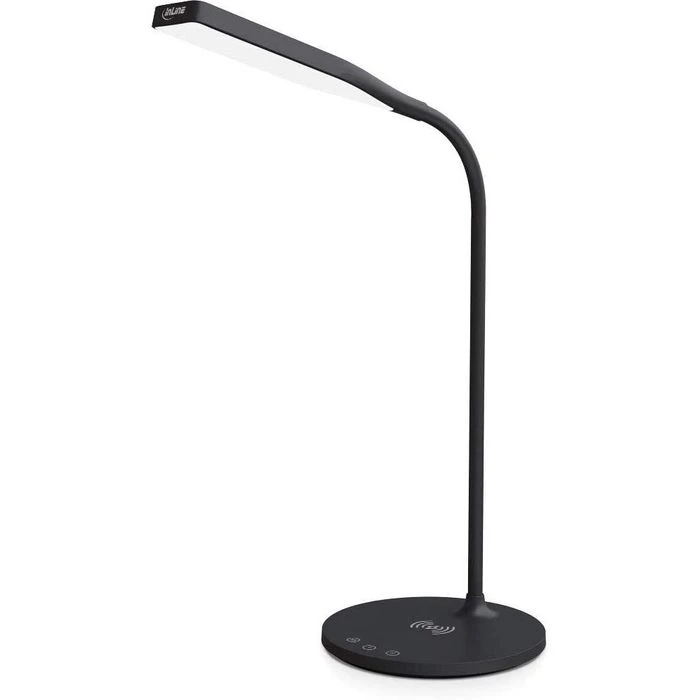 InLine Schreibtischlampe SmartHome Schwarz LED, Dimmbar, USB, QI-Ladegerät, App-fähig, Standfuß 3 InLine Schreibtischlampe SmartHome Schwarz LED, Dimmbar, USB, QI-Ladegerät, App-fähig, Standfuß