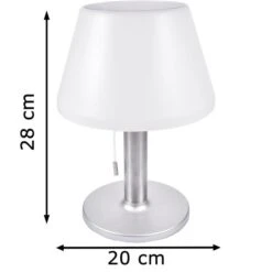 ChiliTec Schreibtischlampe Foco Cadena LED, IP44, Dimmbar, Mit Standfuß, Mit Akku, Solar -Maul Shop fc4b2b356b709c37b7c03a445488ccb675e2fff3 schreibtischlampe chilitec foco cadena led