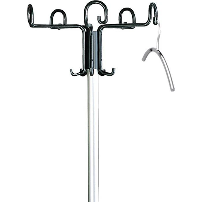 Kerkmann Garderobenständer Prima, 6710, Mit 15 Haken, Metall, Silber / Schwarz 5 Kerkmann Garderobenständer Prima, 6710, Mit 15 Haken, Metall, Silber / Schwarz – Bild 3