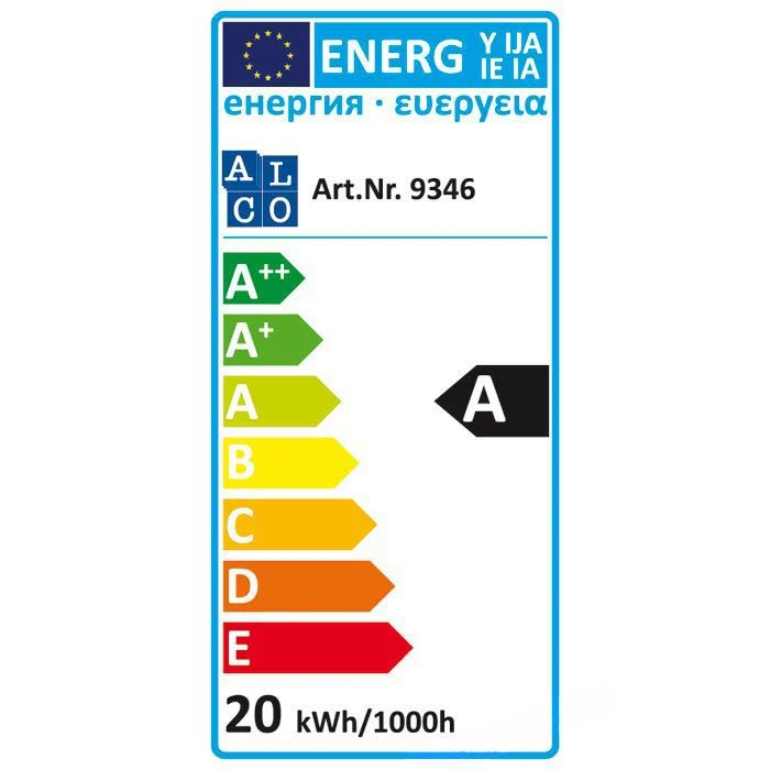 Alco 988 Schreibtischlampe Silber Schwarz 5 Alco 988 Schreibtischlampe Silber Schwarz – Bild 3